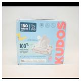 Kudos Baby Wet Wipes 180 Count