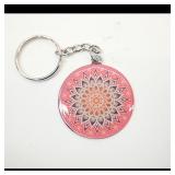 Mandala Design Keychain