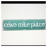 Cï¿½ad Mï¿½le Fï¿½ilte Metal Sign