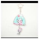 Anime Nurse Character Keychains Set