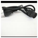 Black Power Cord with C13 Connector