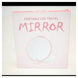 Portable LED Travel Mirror