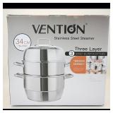 Vention Stainless Steel Steamer 34cm