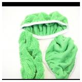 Green Microfiber Mop Pads - Pack of 3