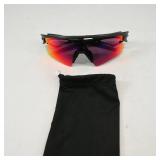 Sports Sunglasses with Red Mirrored Lenses