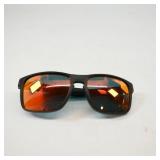 Polarized Sunglasses with Orange Lenses