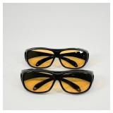 Pair of Yellow Lens Sunglasses