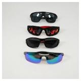 Set of 4 Sport Sunglasses