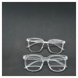 Clear Frame Eyeglasses Set