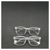 Clear Plastic Eyeglass Frames Set