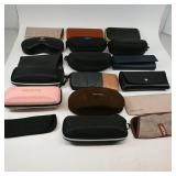 Assorted Eyeglass Cases Collection