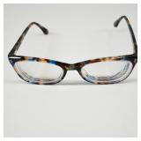 Amelia Blue Tortoise Colored Glasses