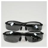 Pair of Black Sports Sunglasses