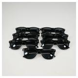 Set of 7 Black Sunglasses