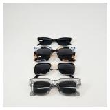 Assorted Fashion Sunglasses Set of 4