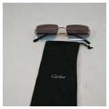 Cartier Rimless Sunglasses with Case