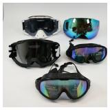 Assorted Ski and Snowboard Goggles