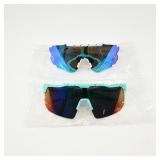 Sport Sunglasses Set with Colorful Lenses