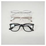 Set of 3 Fashionable Eyeglasses