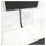 Assortment of White Plastic Storage