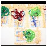 Set of 5 Assorted Rosary Beads with Pouches