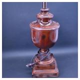 Vintage Wooden Table Lamp