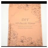 DIY 3D Puzzle Flower Kit