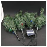 Solar-Powered Christmas Tree Branch Lights
