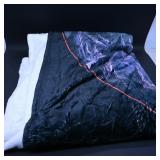 Two Fleece Blankets with Unique Designs
