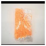 Orange Graduation Tassels with Fasteners