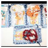 Set of 5 Assorted Rosary Beads with Pouches