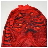 Red Dragon Scale Costume Top