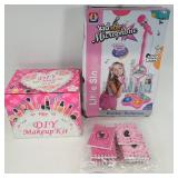 Kid Star Microphone & DIY Makeup Kit