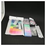 Assortment of Nail Art Supplies