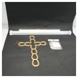 Assorted Decorative Items and LED Tube