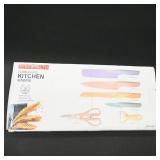 Evrywealth Corrugated Kitchen Knife Set