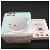 Spray Water Bath Toy and Electric Nail Clippers