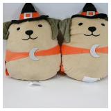 Halloween Dog Plush Pillows Set