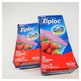 Ziploc Storage Bags Quart & Gallon Combo