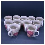 Assorted Decorative Mugs and Glasses