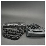 Pair of Black Plastic Automotive Parts