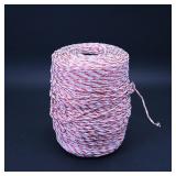 Red and White Twine Roll