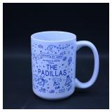 2 Custom Ceramic Mugs with Event Design