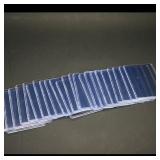 Clear High Quality Plastic Card Sleeves set of 25