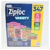 Ziploc Variety Pack 347 Bags