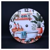 Decorative Bathroom Wall Clock