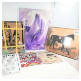 Assortment of Art Prints and Signs