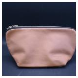 Kusshi Leather Cosmetic Bag