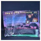 Sky Lanterns 1pc Pack (2 Packs)