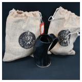 Norse Tradesman Horn Mug Set